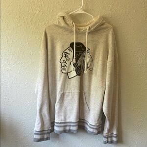 Old Time Hockey Blackhawks Hooded Sweatshirt